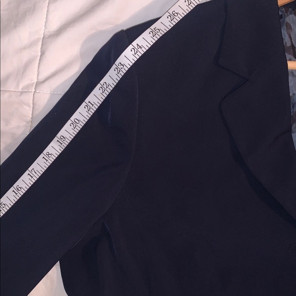 Kasper Women's Classic Navy Blazer - Picture 6 of 6